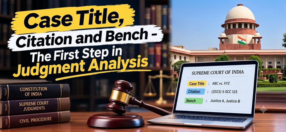 How to Read and Analyse a Supreme Court Judgment: A Step-by-Step Guide