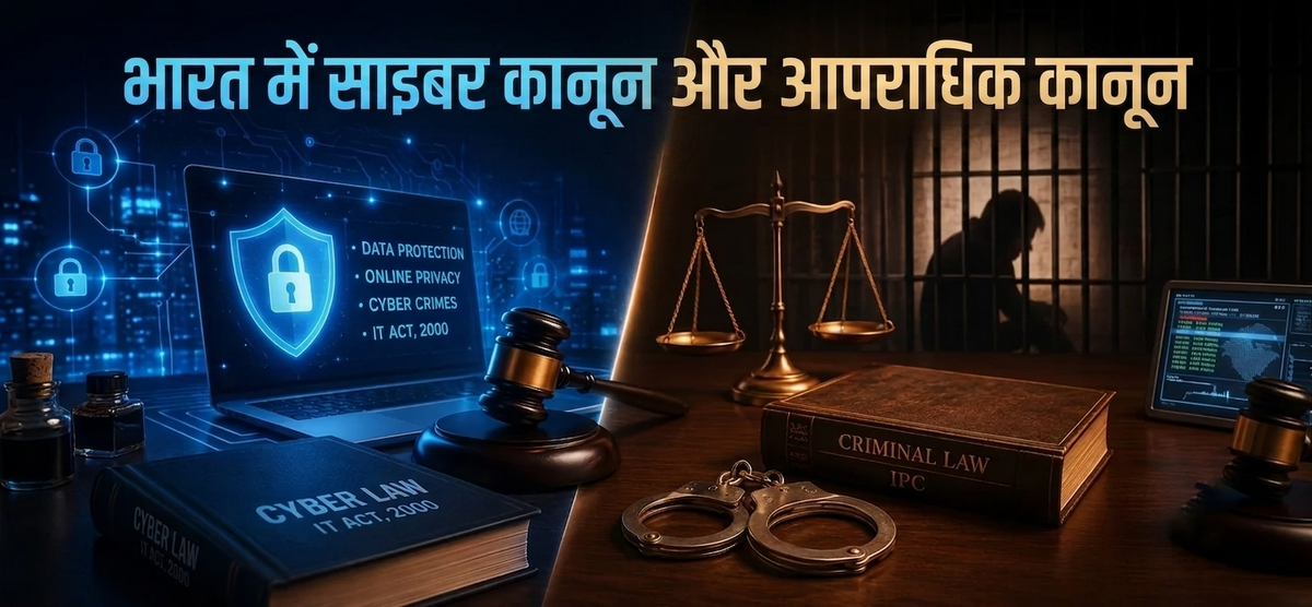 साइबर कानून और आपराधिक कानून: क्या है अंतर?