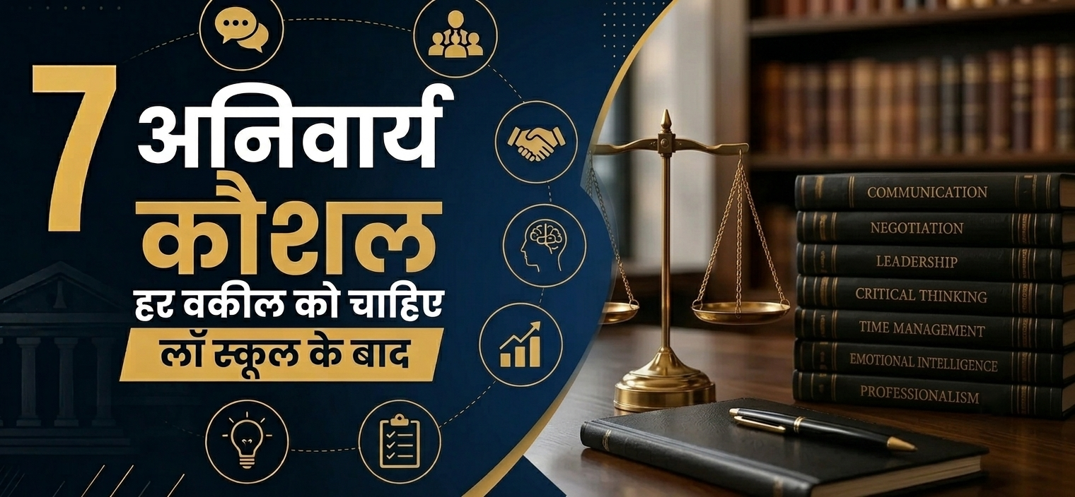 7 ऐसी Skills जो Law Schools आपको नहीं सिखाते, लेकिन हर Lawyer के लिए जरूरी हैं