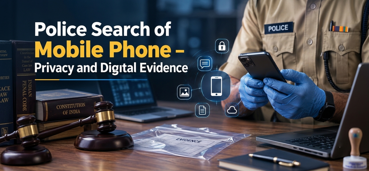 Can Police Search Your Mobile Phone Without Permission? – Privacy, Investigation and Digital Evidence in India