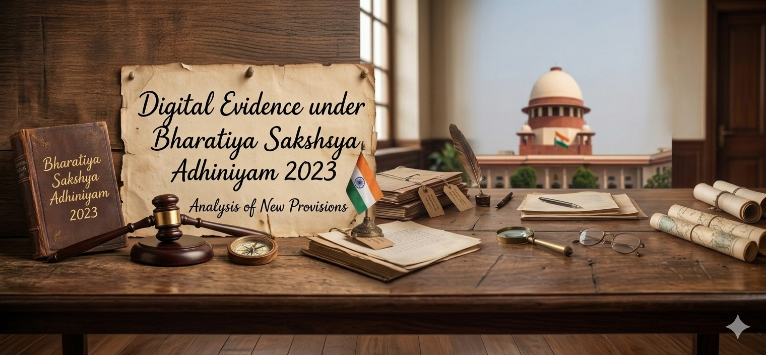 The Digital Dawn of Indian Jurisprudence: Understanding Digital Evidence under the Bharatiya Sakshya Adhiniyam, 2023