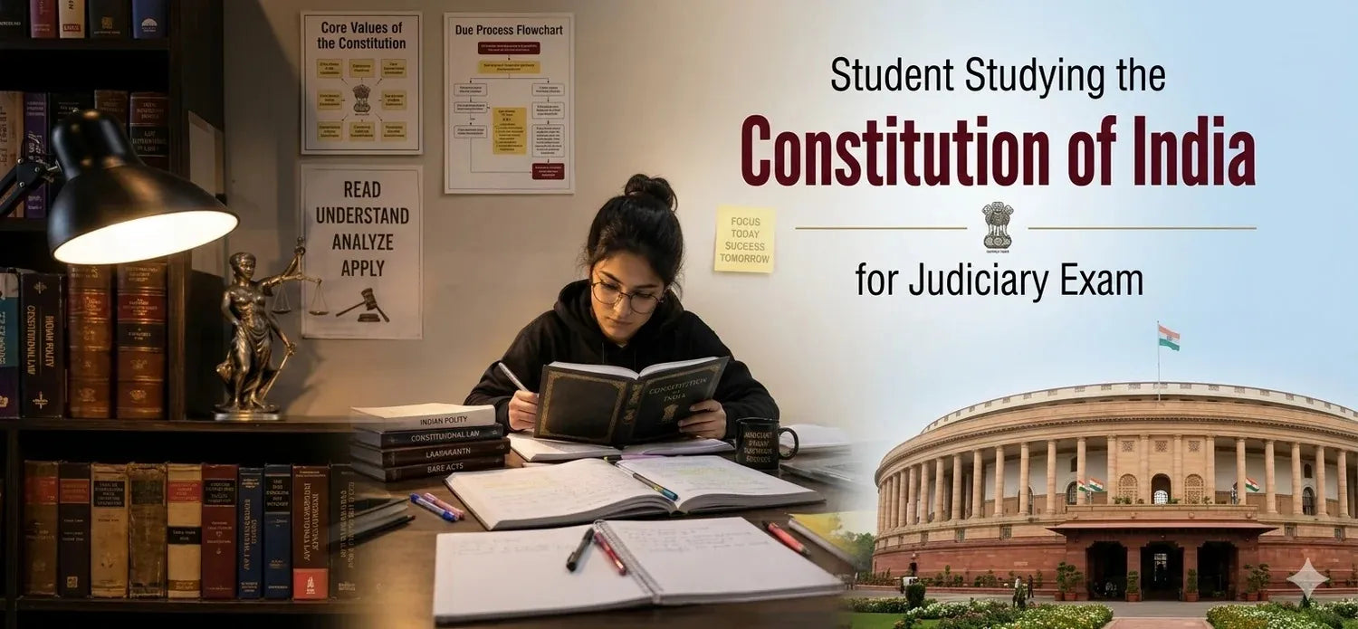 How to Memorise the Indian Constitution – A Smart Guide for Judiciary and Civil Services Aspirants