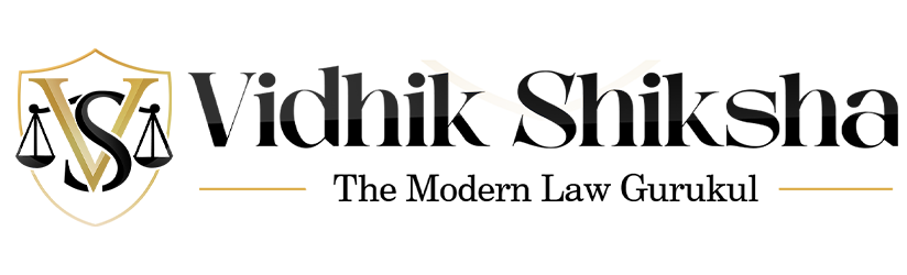 Logo of Vidhik Shiksha with a stylized 'V' and 'S' design.