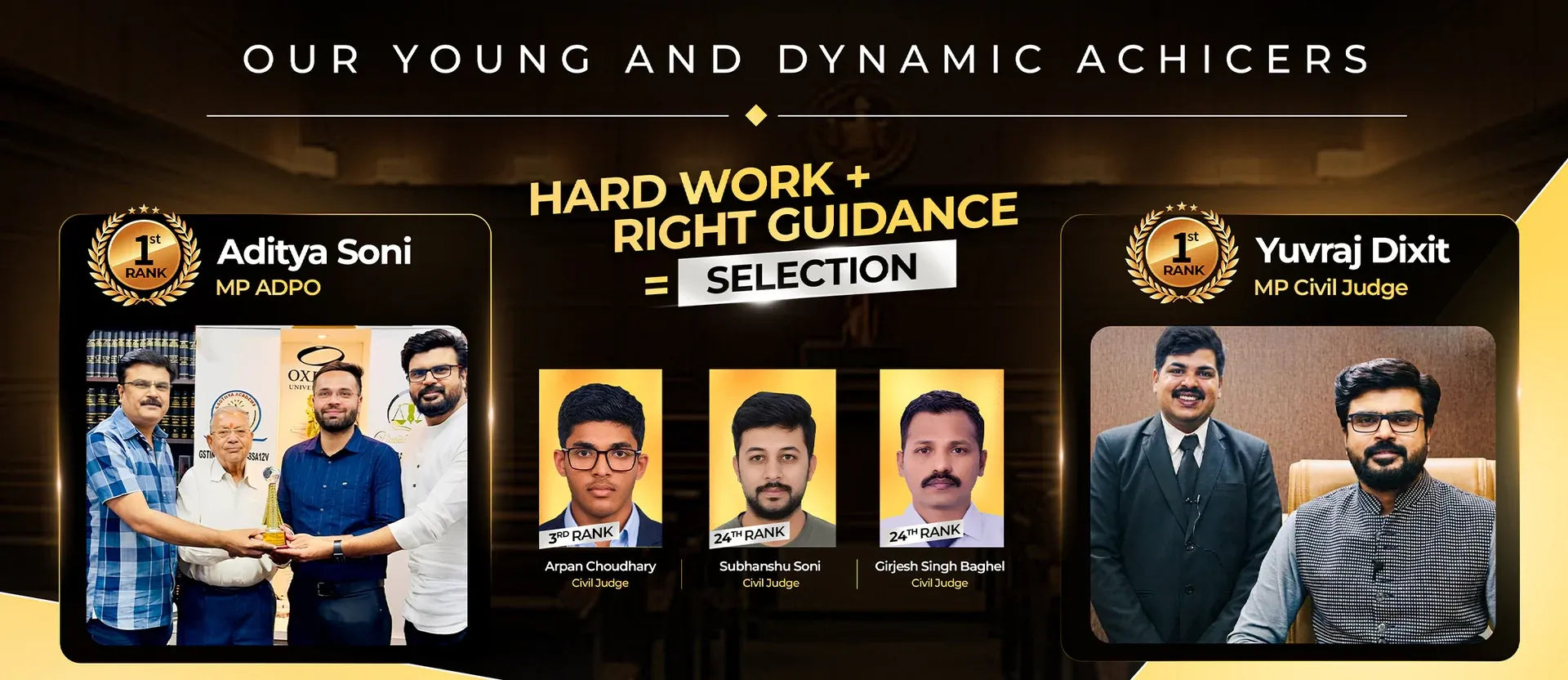 Hard work right guidance selection